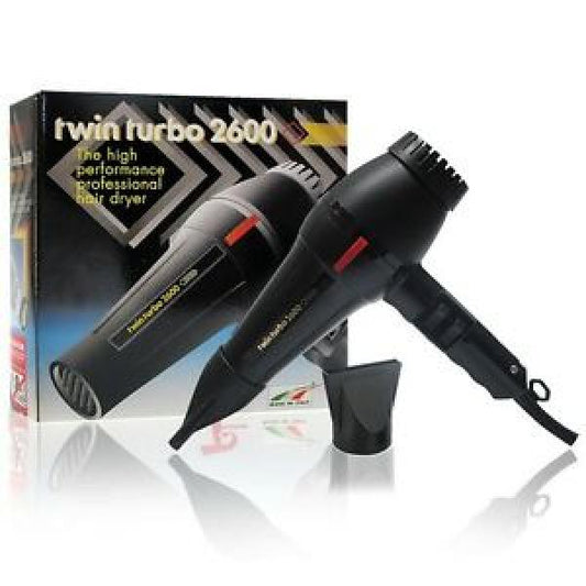 Twin Turbo 2600 Dryer 1700 Watt Black
