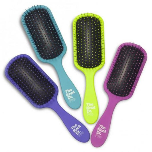 The Knot Doctor Paddle Detangling Brush Assorted Colors The Knot Doctor