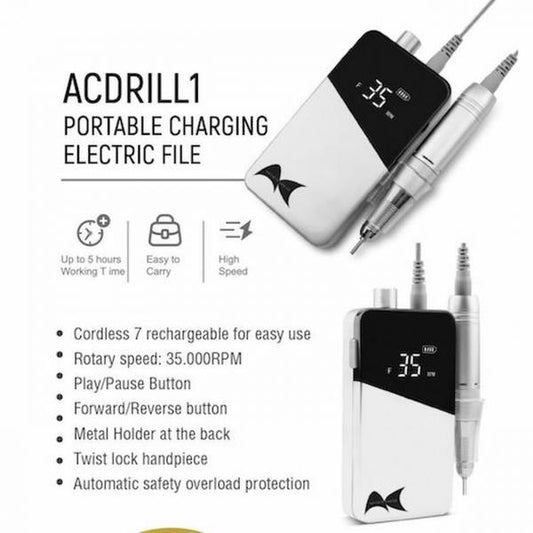 Artists Choice Portable Charging Electric Nail Drill Artists Choice