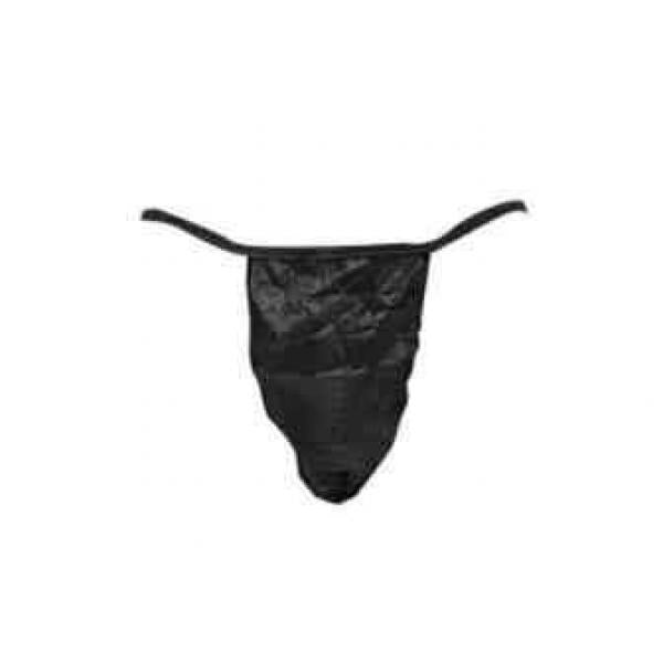 G Strings Body Line Black Elastic Individual Wrapped 50 Pack. Finishing Touch Body Hair And Beauty Supplies