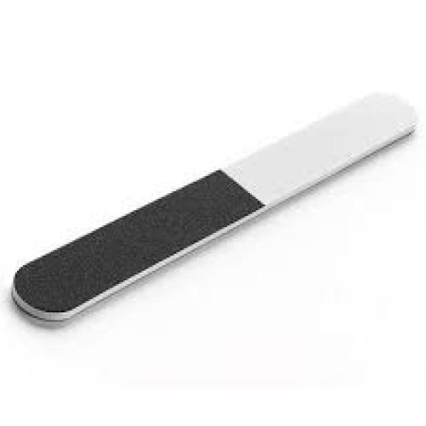 Large Satin Buffer Three Way Grey, White & Black Beauty World