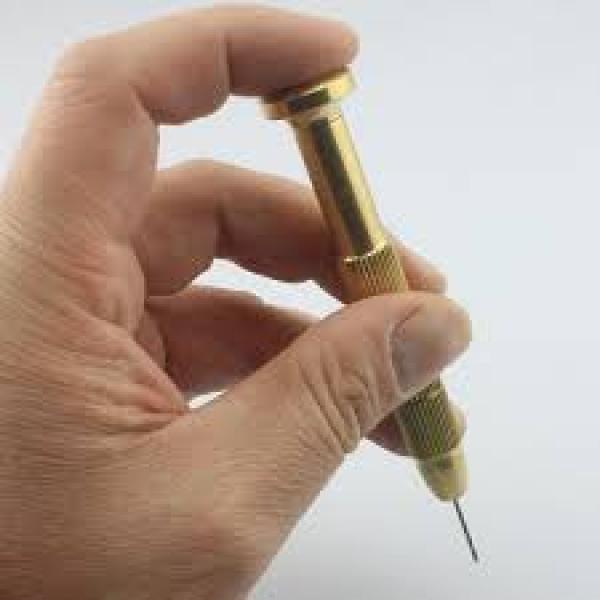Gold Nail Drill Manual For Nail Art Work. Finishing Touch Body Hair And Beauty Supplies