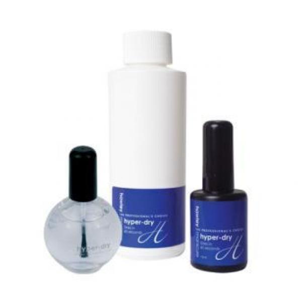 Hawley Hyper Dry Top Coat 15ML Plus 125ML Refill Hawley