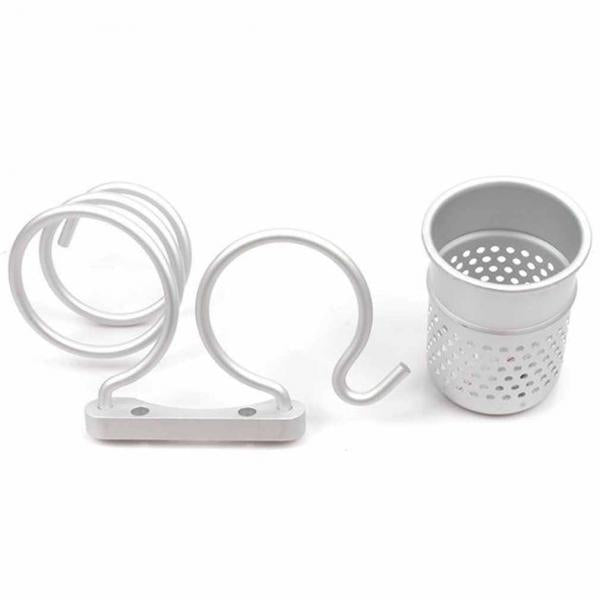 Finishing Touch Hair Dryer Holder Stainless Steel Wall Mount Flat Includes Grommets And Screws Finishing Touch Wangaratta