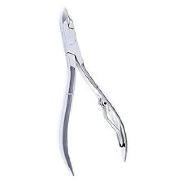 Cuticle Trimmer Remover Slicer Transparent Brown Stainless Steel V Cut Blade Finishing Touch Wangaratta