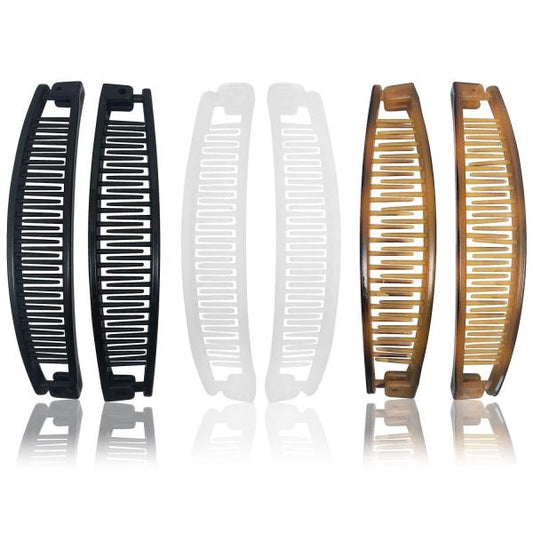 Banana Clip Large With Metal Hinge Assorted Colors Finishing Touch Wangaratta