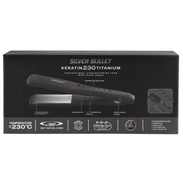 Silver Bullet Texture Max Crimper Titanium Plates 220 Degress Digital Silver Bullet
