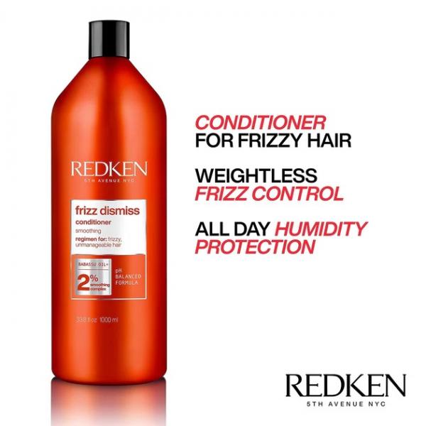 Redken Frizz Dismiss Conditioner Humidity Protection 1000ML Redken