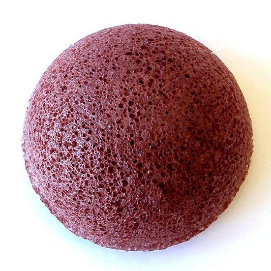 Konjac Sponge French Clay For Dry Skin Types 100% Natural Veggie Fiber Konjac