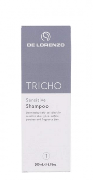 De Lorenzo Tricho Natural Scalp Therapy Sensitive Shampoo 1 Grey 200ML
