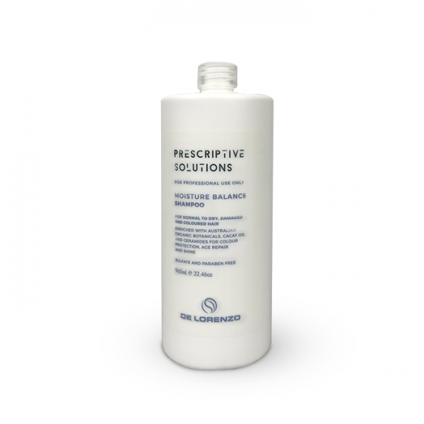 De Lorenzo Prescription Solutions Moisture Balance Intense Conditioner For Normal Dry Hair And Damaged Hair 960ML
