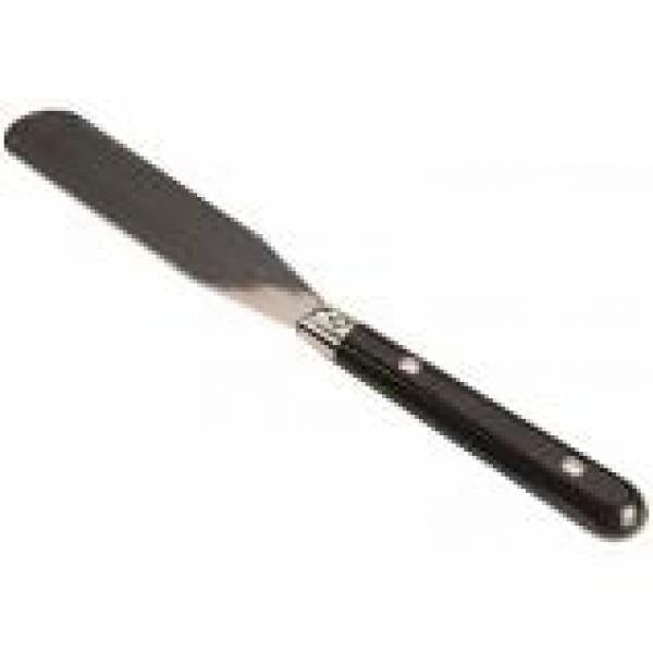 Finishing Touch Wax Spatula Wood Handle Stainless Steel Blade Small 85MM Georgia Ella Cosmetics