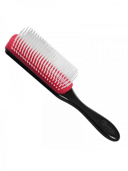 Denman D4 Light Peach Original Classic Styling Brush 9 Row Denman