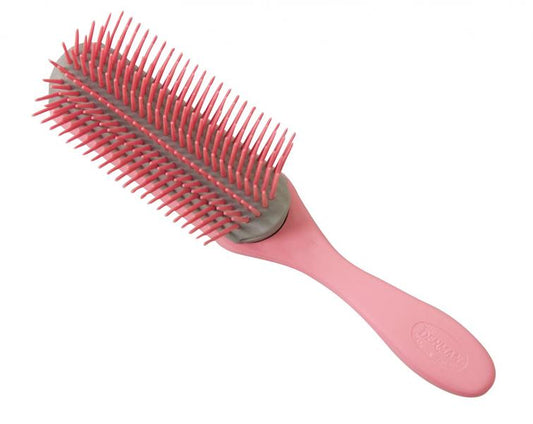 Denman D4 Pink Original Classic Styling Brush 9 Row Denman