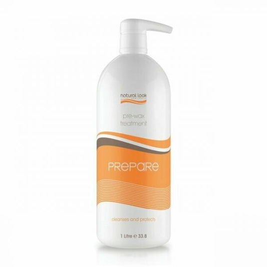 Artav Natural Look Prepare Pre Wax Treatment Cleanses And Protects 1000ML Artav