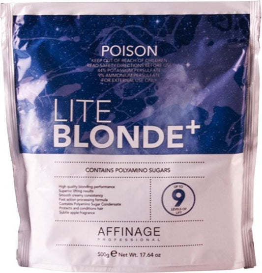Affinage Lite Blonde + Powder Bleach 9 Levels 500GM Affinage