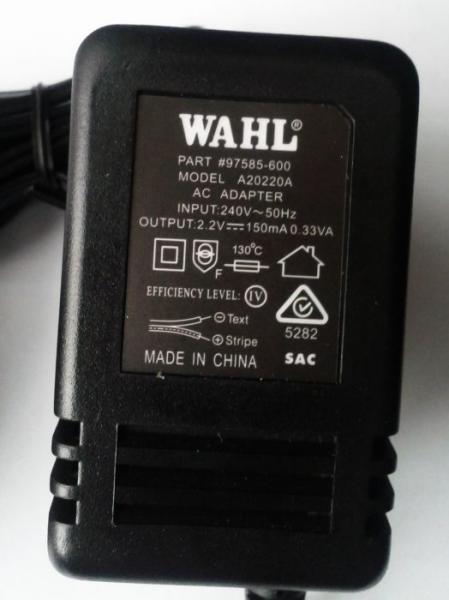 Wahl Beard Stuble Trimmer Charger. Wahl