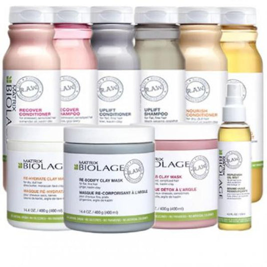 Biolage Raw Recover Conditioner With Coriander Oil And Kaolin Clay 1000ML Raw