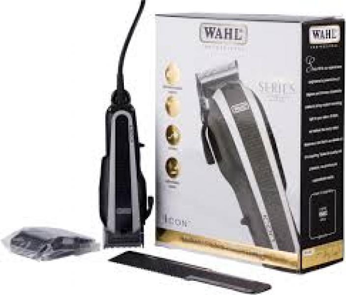 Wahl Icon Clipper In Leather Look Case Wahl