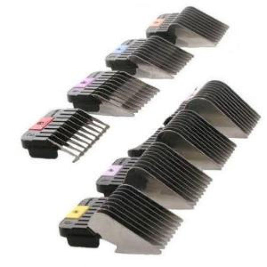 Wahl Clipper Attachment Metal SS Assorted Sizes Each Wahl
