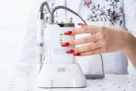 Gelish On The Go File Hybrid Electric Nail Drill Machine Manicure Toe Beauty Salon Tool Gelish