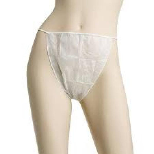 Brazilian G-String Elastic At Waist And Thighs 25 Per Pack. Finishing Touch Wangaratta