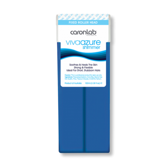 Caron Wax Cartridge Viva Azure Shimmer Strip Wax Soothes And Heals 100ML Caron