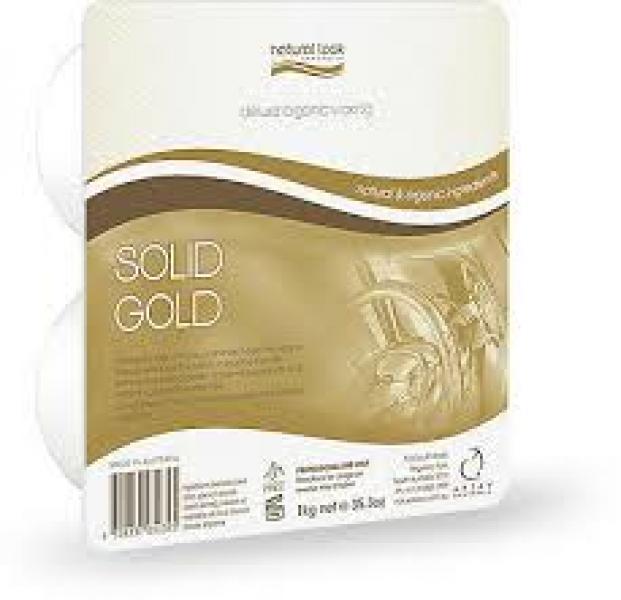 NL Solid Gold Hard Deluxe Organic Wax 1KG