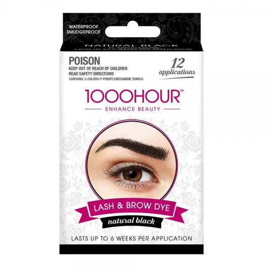 One Thousand 1000 Hour Black Lash And Brow Dye Kit