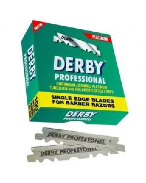 Derby Single Edge Blades Per Halved For Barbers Razor 100 Pack Derby