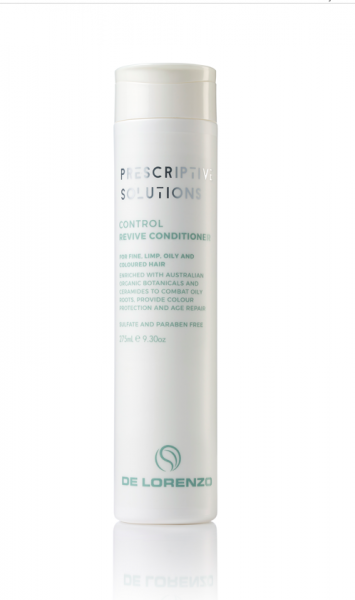 De Lorenzo Prescription Solutions Control Revive Conditioner For Fine Limp Oily Colored Hair 275ML. De Lorenzo