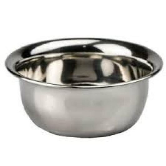 Stainless Steel Bowl For Barber Or Beauty 180ML. Finishing Touch Body Hair And Beauty Supplies