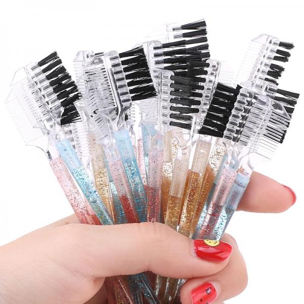 Georgia Ella Cosmetics Eye Brow Comb And Brush Combination Dual Purpose Georgia Ella Cosmetics