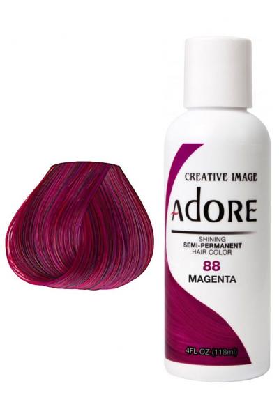 Adore Plus Semi Permanent Hair Color Magenta 118ML Adore