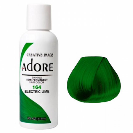 Adore Plus Semi Permanent Hair Color Electric Lime 118ML Adore