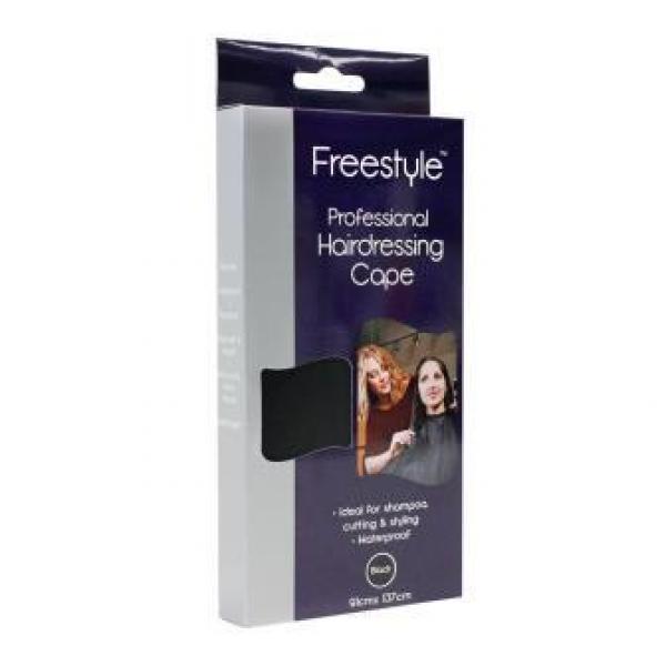 Freestyle Professional Hairdressing Cape Black Freestyle