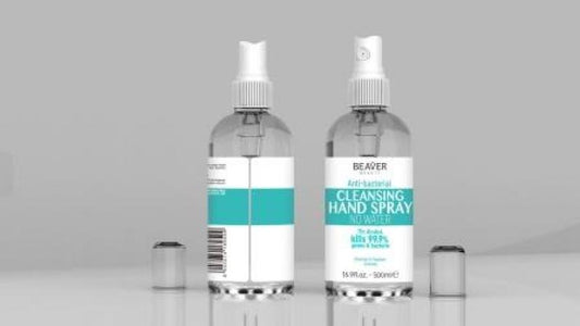 Beaver Anti Bacterial Hand Sanitiser 500ML Beaver