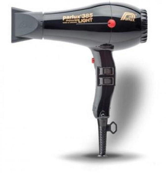 Parlux Dryer 385 Black Light Super Compact Ceramic & Ionic
