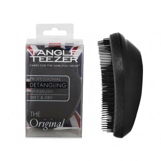 Tangle Teezer Original Black Professional Detangling Hair Brush Wet Or Dry Tangle Teezer