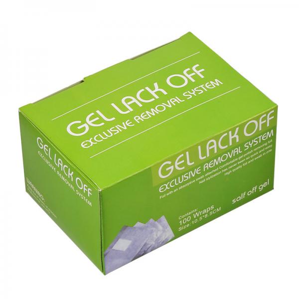 Indiana Nails Gel Lack Off Gel Soak Off System 100 Wraps Indiana Nails