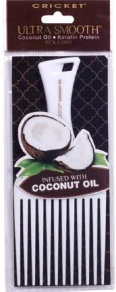 Cricket Ultra Smooth Afro Comb Infused With Coconut Oil And Keratin Protein Cricket