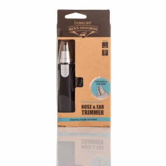 Basicare Nose And Ear Trimmer Boxed With Cleaning Brush Basicare