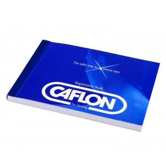 Caflon Blu Ear Piercing Declaration Booklet 100 Page Caflon