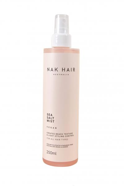 Nak Sea Salt Mist Creates Beach Texture 250ML Nak