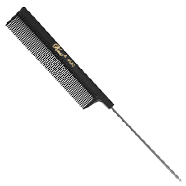 Krest 4640 Metal Tail Comb Black Krest