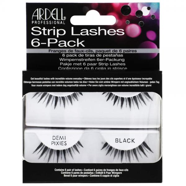 Ardell Invisibands Natural Demi Pixies Black 6 Pack Ardell
