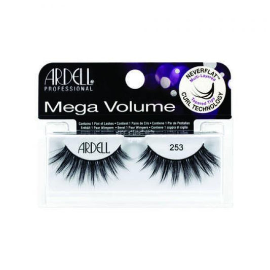 Ardell Mega Volume Lashes 253 Black One Set Ardell