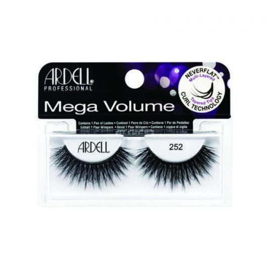 Ardell Mega Volume Lashes 252 Black One Set Ardell