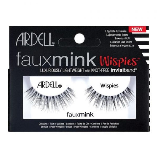 Ardell Faux Mink Lashes Wispies Black One Set Ardell