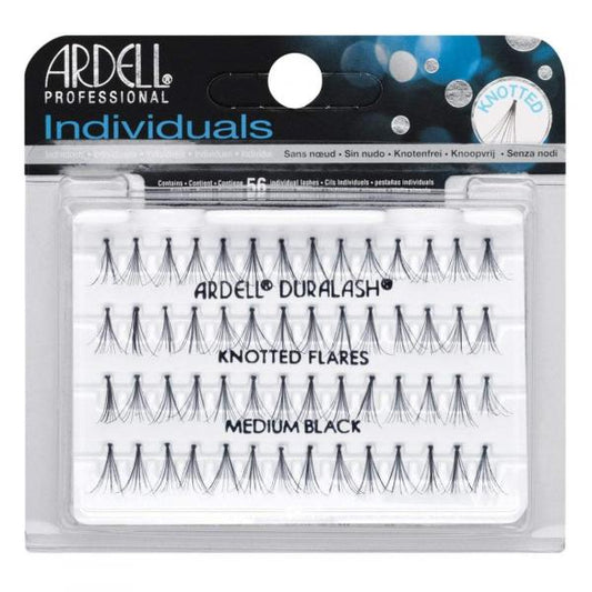 Ardell Individuals Knotted Flares Medium Black Lashes Ardell
